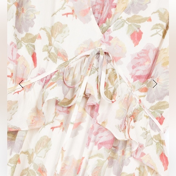 The Kooples - Long Printed Silk Maxi Dress - Picture 7 of 11